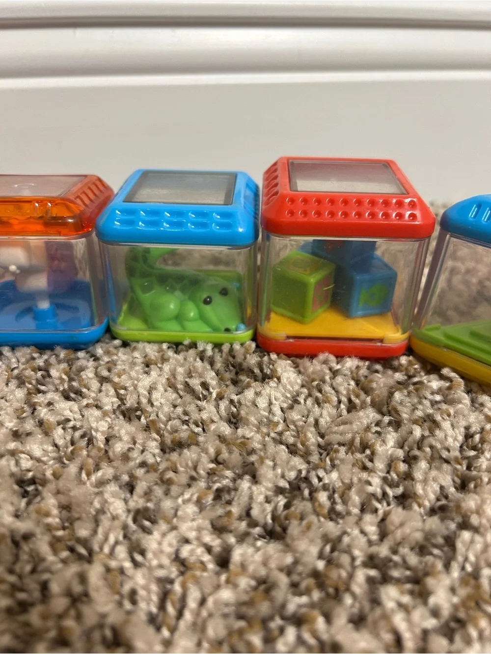 Fisher Price Activity Cubes / Blocks - set of 8